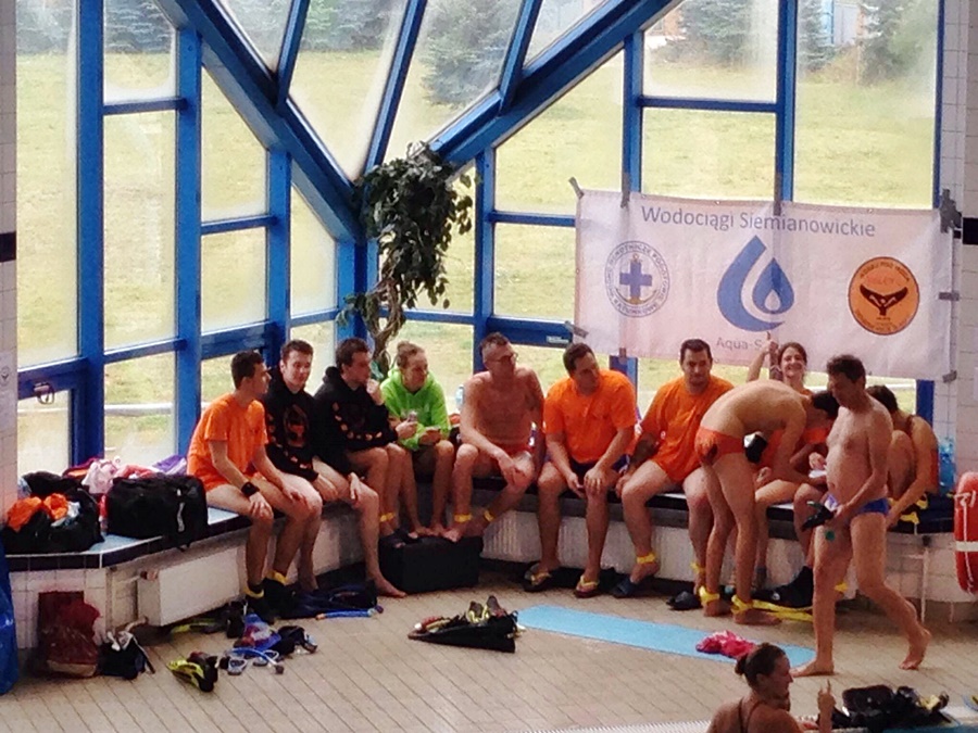 Hokej pod wodą Walenie Bełchatów  2016